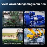 Terpo 1-fazni elektromotor 0,37 kW (0,5 KM), 4-polni, 1400 vrt/min, aluminijasto ohišje, indukcijski motor Motorji in pogoni