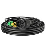 Terpo 13-polni kabel za prikolico 5 m, homologacija E-11, dva 5-polna konektorja