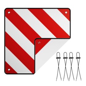 Terpo 2v1 Opozorilna tabla za štrleč tovor – Španija in Italija, lahka aluminijasta izvedba 500x500 mm