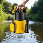 Terpo 3-v-1 potopna ploska črpalka 14.000 l/h, 750 W – plovno stikalo