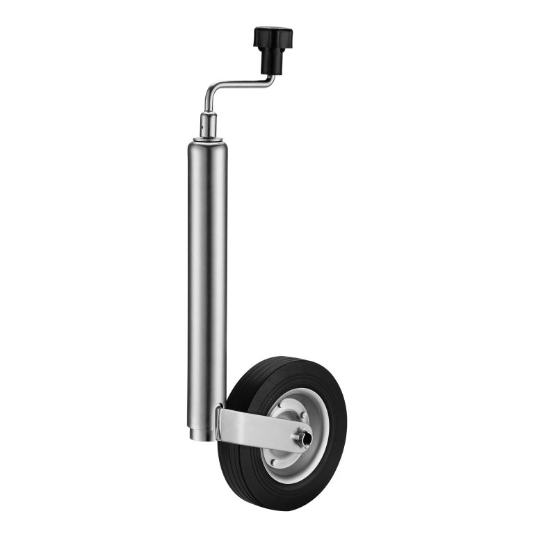 Terpo Podporno kolo za prikolico 362 kg, cev Ø 48 mm, polna guma Ø 200 mm Prikolice