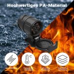 Terpo Adapter za vlečno vozilo 13-polni na 7-polni – za karavane, prikolice in konjske prikolice