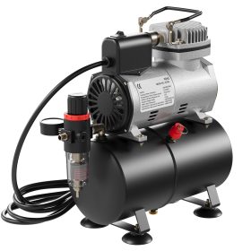 Terpo Airbrush kompresor AF186 z rezervoarjem 3 l – 4 bar Airbrush