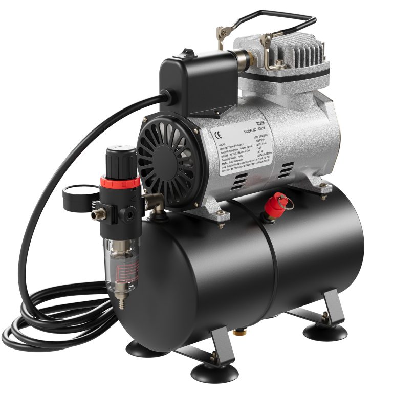 Terpo Airbrush kompresor AF186 z rezervoarjem 3 l – 4 bar Airbrush