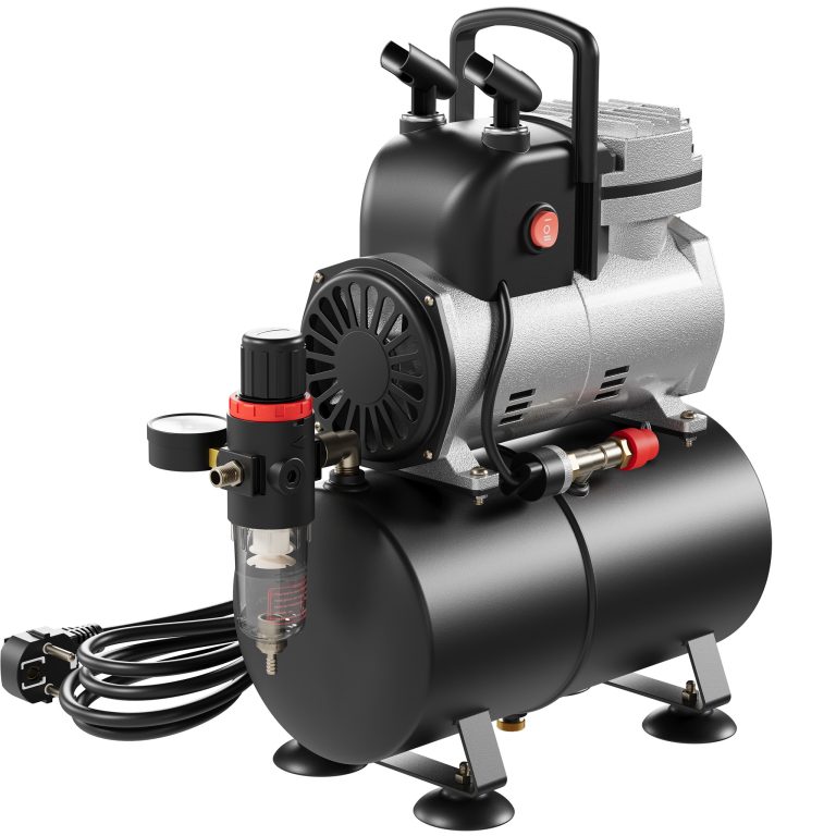 Terpo Airbrush kompresor AF189 z rezervoarjem 3 l – 6 bar Airbrush