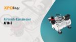 Terpo Airbrush kompresor AF18-2, 4 bar, 20–23 l/min in samodejni izklop Airbrush