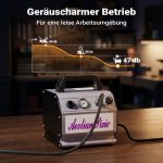 Terpo Kompaktni airbrush kompresor AS176 z 0,3-litrskim rezervoarjem, 3 bar Airbrush