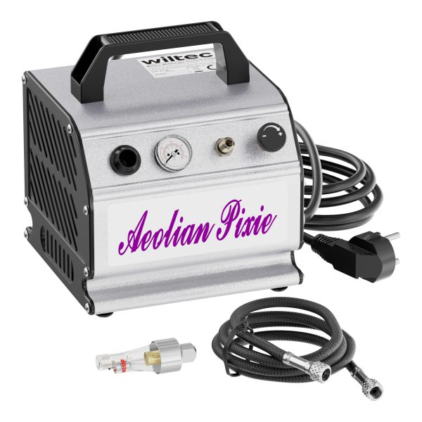 Terpo Kompaktni airbrush kompresor AS176 z 0,3-litrskim rezervoarjem, 3 bar Airbrush