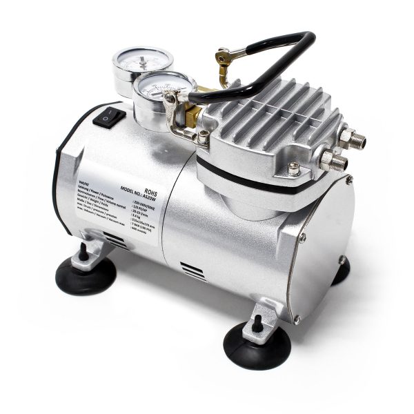 Terpo Enovaljni airbrush kompresor AS20W, 4 bar in 20–23 l/min Airbrush