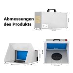 Terpo Airbrush odsesovalna kabina 4 m³/min – 47 dB Airbrush