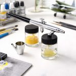 Terpo Airbrush pištola 128 z dvojnim delovanjem in šobo 0,35 mm Airbrush