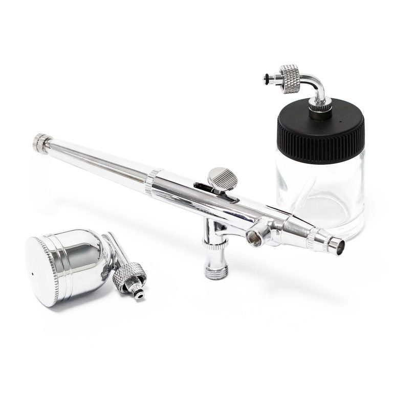Terpo Airbrush pištola 134 s šobo 0,3 mm in posodicama 7/22 ml Airbrush