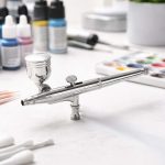 Terpo Airbrush pištola 134 s šobo 0,3 mm in posodicama 7/22 ml Airbrush