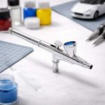 Terpo Airbrush pištola 136 s šobo 0,3 mm in posodico 2 ml Airbrush