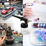 Terpo Airbrush pištola 138 z enojnim delovanjem in šobo 0,8 mm Airbrush