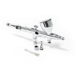 Terpo Airbrush pištola 180 s šobo 0,3 mm in posodico 7 ml s pokrovom Airbrush