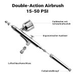 Terpo Airbrush pištola HS-30-1 s šobo 0,3 mm in posodico 7 ml Airbrush