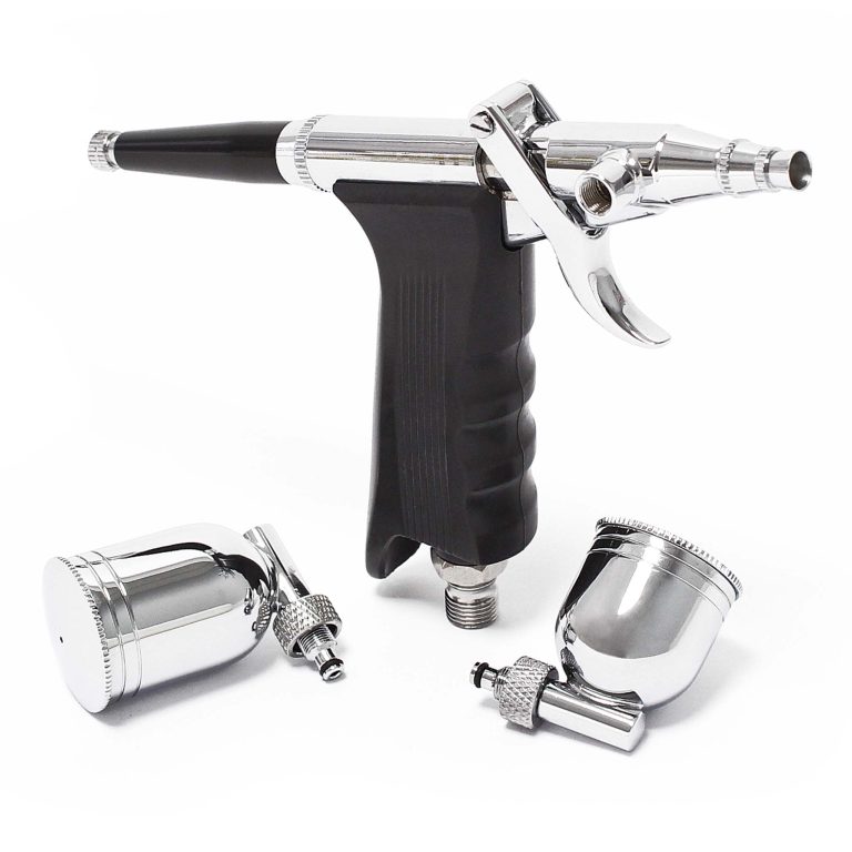 Terpo Airbrush pištola LN-116K s šobo 0,3 mm in posodicama 7/10 ml Airbrush