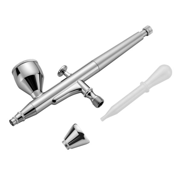 Terpo Airbrush pištola X501 s šobo 0,3 mm in posodicama 2/7 ml Airbrush