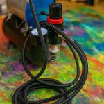 Terpo Tekstilno ojačana cev za airbrush 3 m, 2 × G1/8″ notranji navoj Airbrush