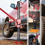 Terpo Allround komplet farm dvigalke 3000 kg za SUV in offroad – z dvigalko, podložno ploščo, adapterjema za kolesa in odbijač ter zgornjo spono