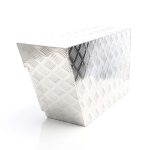 Terpo Aluminijasta podvozna škatla desna 75x25x40 cm, 60 L, do 40 kg – zaklenjena shranjevalna škatla za pod tovorno površino vozila, prikolice in tovornjaka