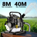 Terpo Bencinska črpalka za vodo 15.000 l/h, 1,4 kW – 2-taktni motor
