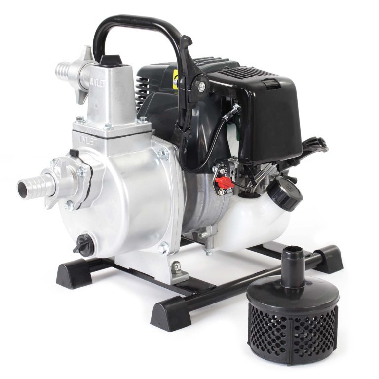 Terpo Bencinska črpalka za vodo 8000 l/h, 1 kW – 4-taktni motor, višina črpanja 30 m