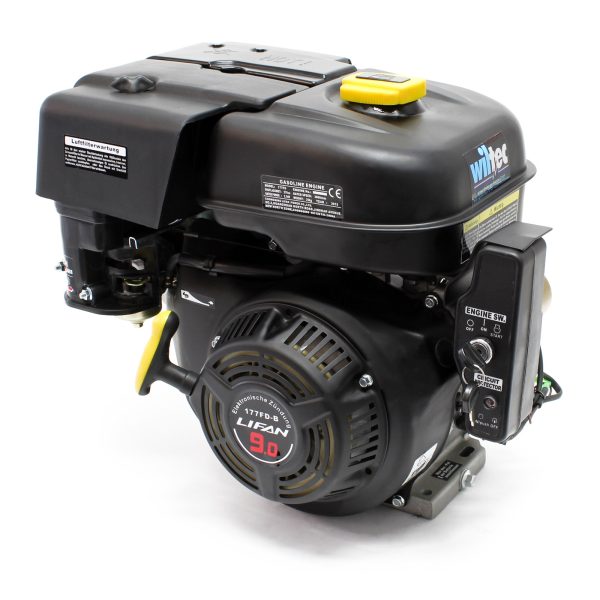 Terpo Bencinski motor 177 6,6 kW (9 KM) 270 ccm z oljno sklopko, reduktorjem 2:1 in električnim zagonom Motorji in pogoni