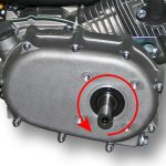 Terpo Bencinski motor 177 9 KM (6,6 kW), 270 ccm, z oljno sklopko in reduktorjem 2:1 Motorji in pogoni