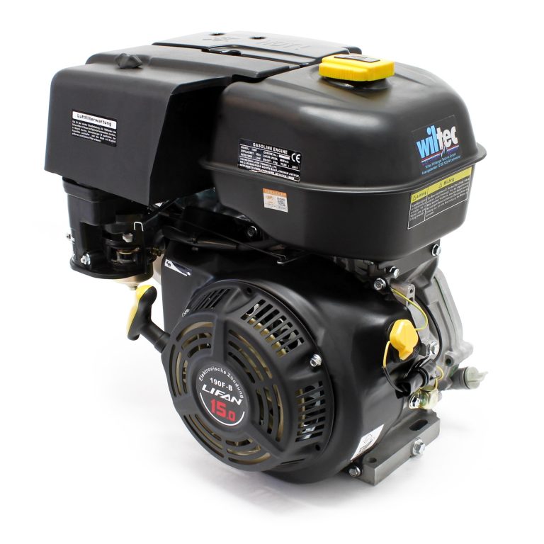 Terpo Bencinski motor 190 z ročnim zagonom, 15 KM (10 kW), gred 25 mm, enocilindrski, 420 ccm Motorji in pogoni
