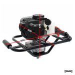 Terpo Bencinski vrtalnik za zemljo 1,4 kW, 52 cm³ s svedrom Ø 100 mm