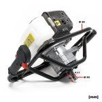 Terpo Bencinski vrtalnik za zemljo 1,4 kW, 52 cm³ s svedrom Ø 100 mm
