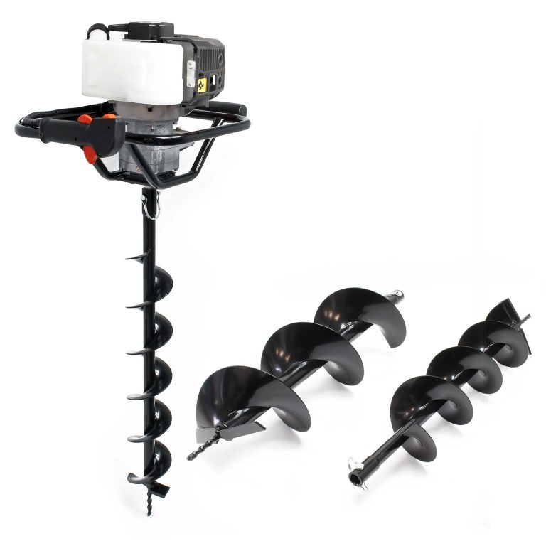 Terpo Bencinski vrtalnik za zemljo 1,4 kW, 52 cm³ – svedri 100, 150 in 200 mm