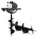 Terpo Bencinski vrtalnik za zemljo 2,2 kW, 63,3 cm³ – svedra 250 in 300 mm