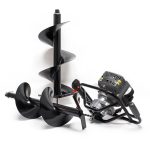 Terpo Bencinski vrtalnik za zemljo 2,2 kW, 63,3 cm³ – svedra 250 in 300 mm