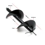 Terpo Bencinski vrtalnik za zemljo 2,2 kW, 63 cm³ s svedrom Ø 300 mm – 2-taktni motor