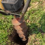 Terpo Bencinski vrtalnik za zemljo 2,2 kW, 63 cm³ s svedrom Ø 300 mm – 2-taktni motor