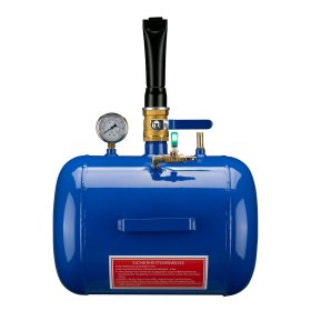 Terpo Booster za polnjenje pnevmatik 32,5 l, delovni tlak 6–8 bar – pnevmatski polnilnik za različne pnevmatike, maks. 10 bar