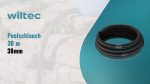 Terpo Cev za bazen Ø 38 mm, dolžina 30 m – črna UV-odporna PE cev, tlak 1,5 bar