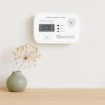 Terpo CO javljalnik z zaslonom – komplet 2 kosov, merjenje 10–550 ppm