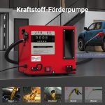 Terpo Črpalka za dizel in kurilno olje 550 W, 60 l/min, 3 bar, z merilnikom pretoka in točilno pištolo, s cevema Delavnica in orodje