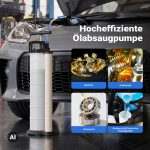 Terpo Črpalka za odsesavanje olja – mere 210 x 340 x 650 mm, 7 l Delavnica in orodje