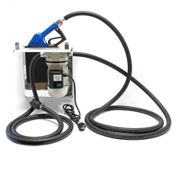 Terpo Črpalka za sečnino (AdBlue) 230 V 400 W 40 l/min – samosesalna potisna črpalka za AUS32, membranska črpalka za točenje z nosilno ploščo in točilno pištolo iz nerjavečega jekla