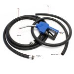 Terpo Črpalka za sečnino (AdBlue) 230 V 400 W 40 l/min – samosesalna potisna črpalka za AUS32, membranska črpalka za točenje z nosilno ploščo in točilno pištolo iz nerjavečega jekla