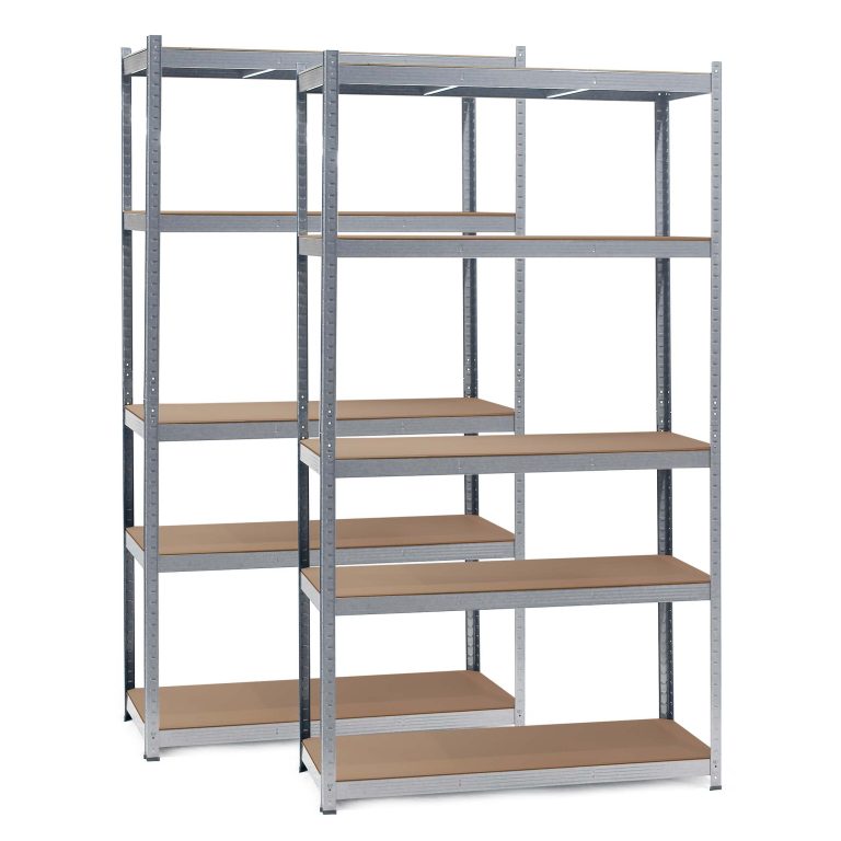 Terpo Težki skladiščni regal – mere 1000 x 60 x 2000 mm, nosilnost 1000 kg Delavnica in orodje