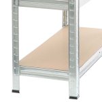 Terpo Težki skladiščni regal – mere 1000 x 60 x 2000 mm, nosilnost 1000 kg Delavnica in orodje