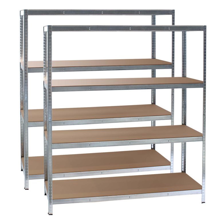 Terpo Težki skladiščni regal – mere 160 x 60 x 180 cm, nosilnost 700 kg Delavnica in orodje