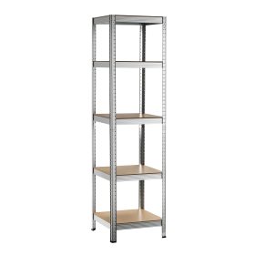 Terpo Težki skladiščni regal – mere 1800 x 400 x 400 mm, nosilnost 500 kg Delavnica in orodje
