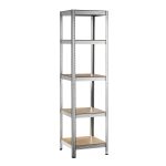 Terpo Težki skladiščni regal – mere 1800 x 450 x 450 mm, nosilnost 1000 kg Delavnica in orodje